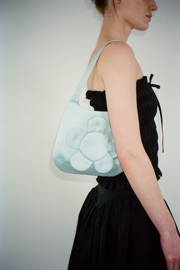 WONTON BAG IN ICE BLUE