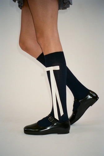 RECITAL SOCKS IN NAVY