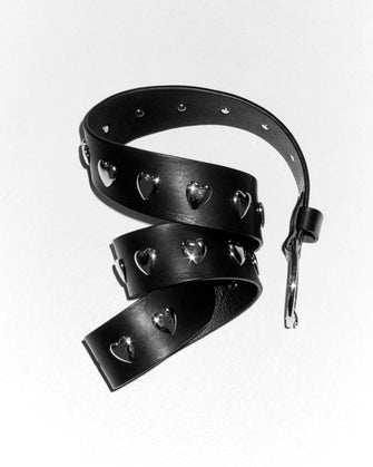 RIVETTO BELT IN SILVER