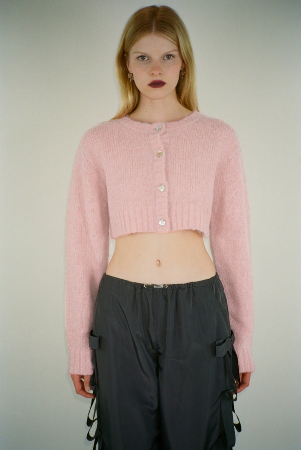 ITO CARDIGAN IN BLUSH
