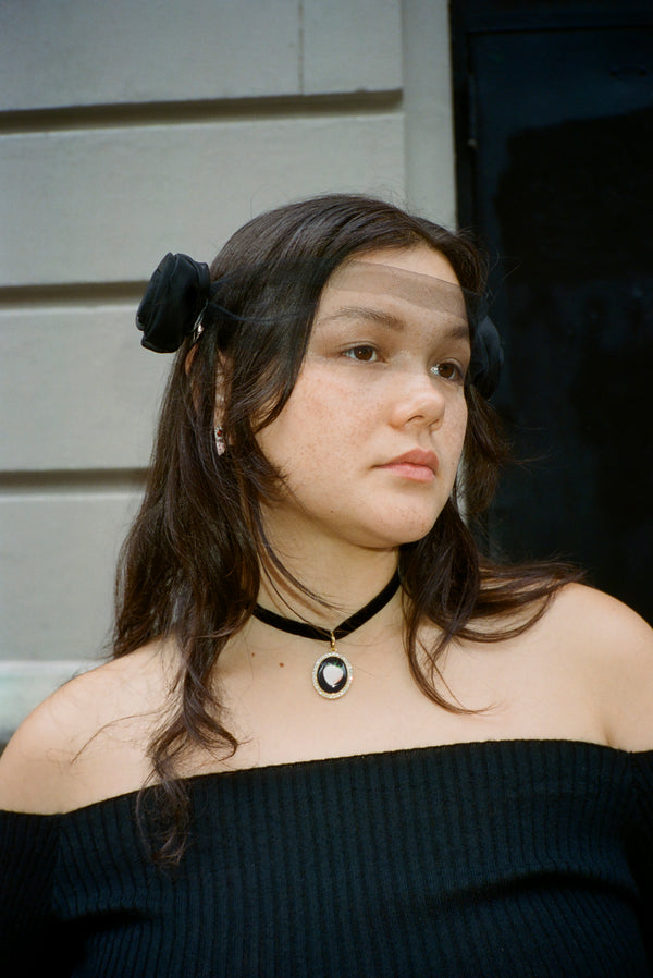 BANDIT EYE VEIL IN BLACK