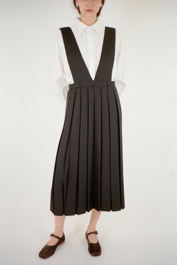 ODEON PINAFORE IN BLACK