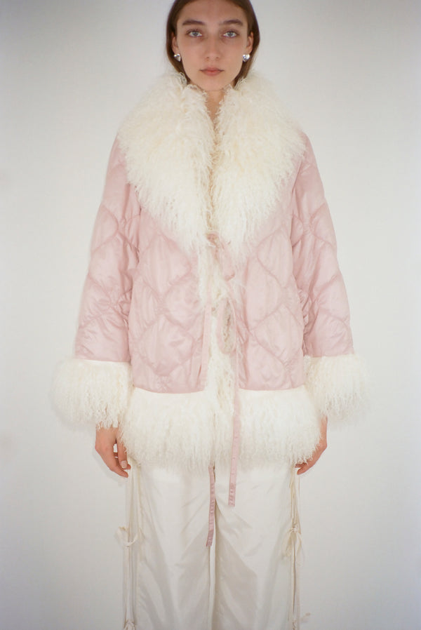 KRISTOFF COAT IN BLUSH