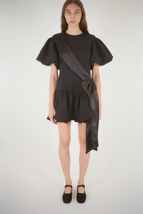 FILENES DRESS IN BLACK