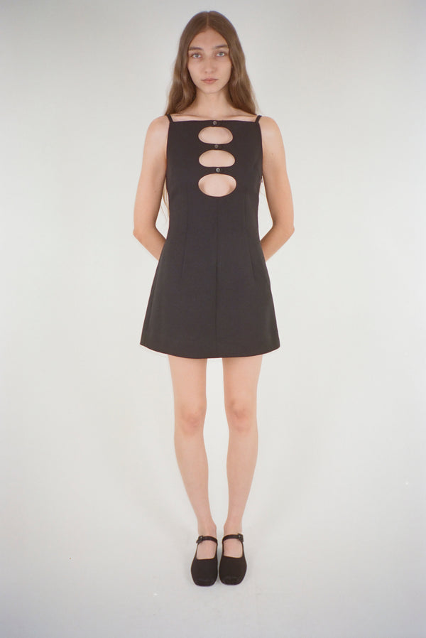 AMAN DRESS IN BLACK
