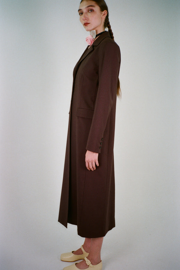 FALLON COAT IN CEDAR