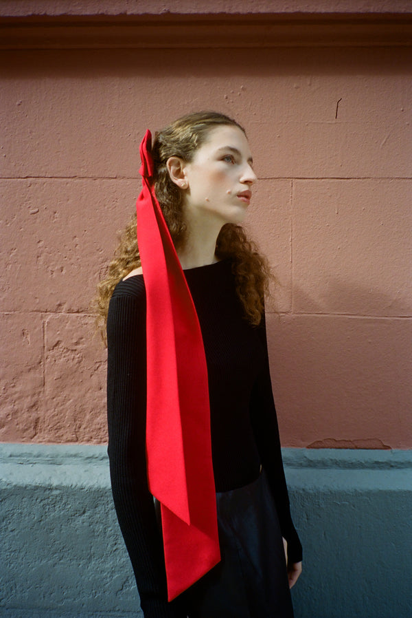 PALERMO BOW IN RED