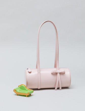 PENCIL CASE BAG IN PALE PINK