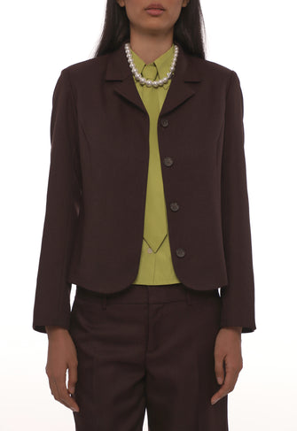 GARTEN JACKET IN BROWN