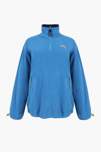 ASCHER PULLOVER FLEECE IN BLUE