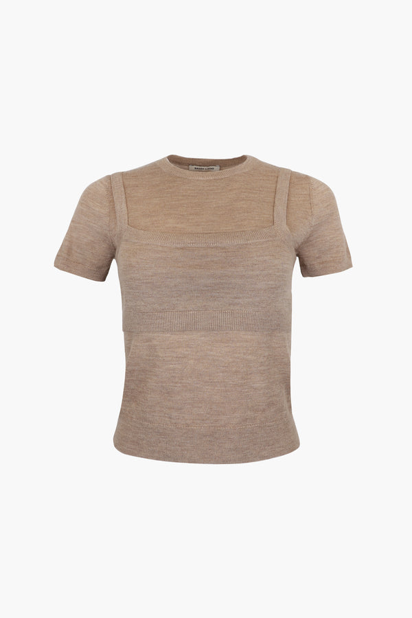 BARLEY SWEATER IN PEANUT
