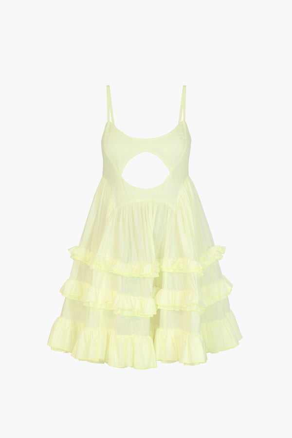 BATTU DRESS IN MAIZ