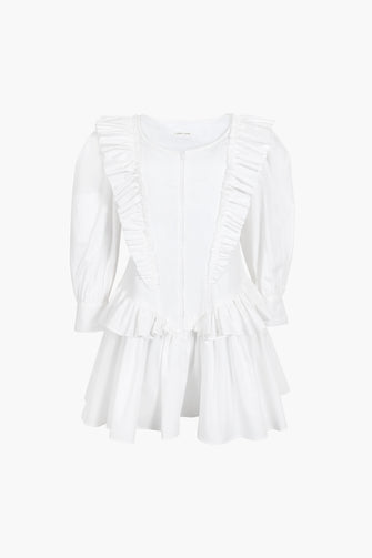 CALLIE DRESS IN WHITE