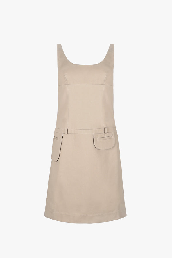 DARE DRESS IN KHAKI