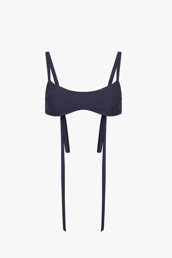 DEMIE BRA IN INK BLUE