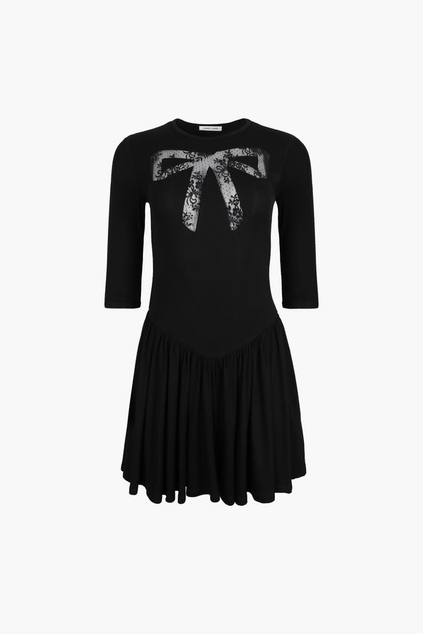 EDNA DRESS IN BLACK