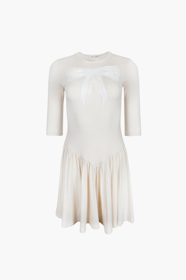 EDNA DRESS IN BONE