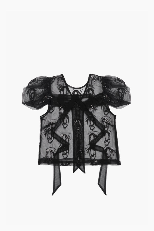 ELPHY TOP IN BLACK