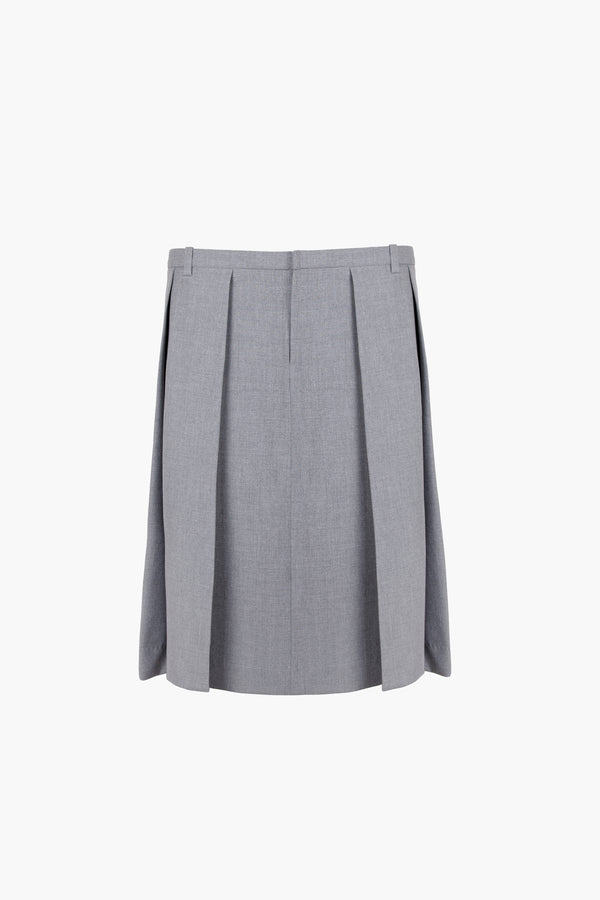 FLORA SKIRT IN ASH GREY