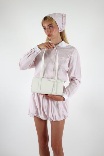RECITAL BAG IN OPTIC WHITE