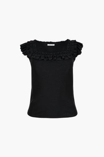 KALE TOP IN BLACK