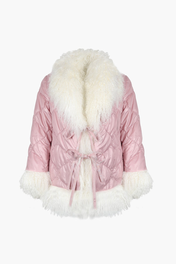 KRISTOFF COAT IN BLUSH