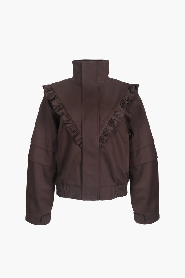 NEWPORT JACKET IN ESPRESSO