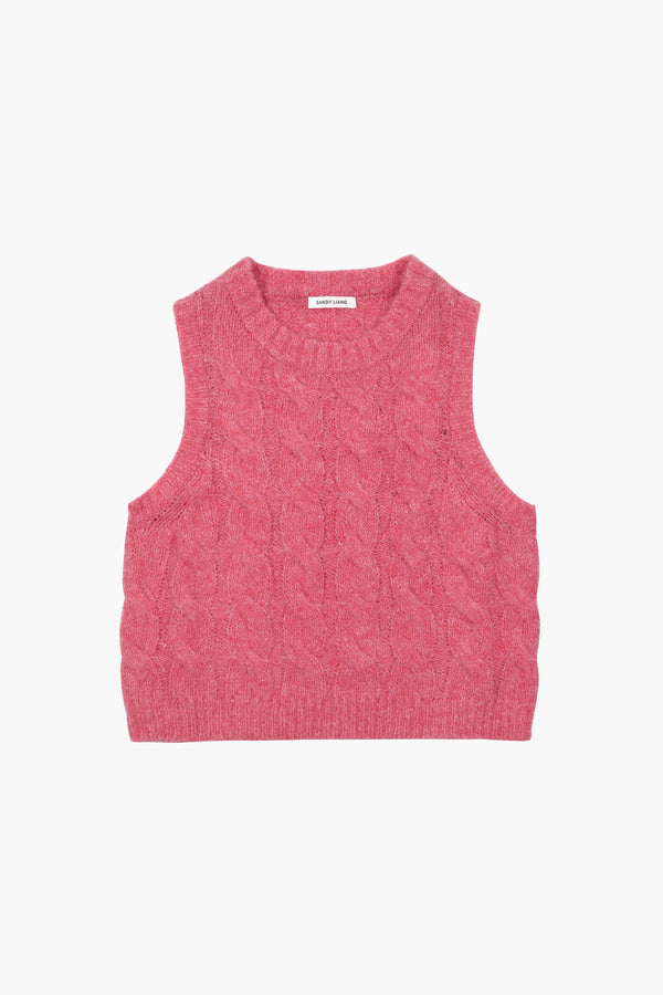 NORO VEST IN CANDY PINK