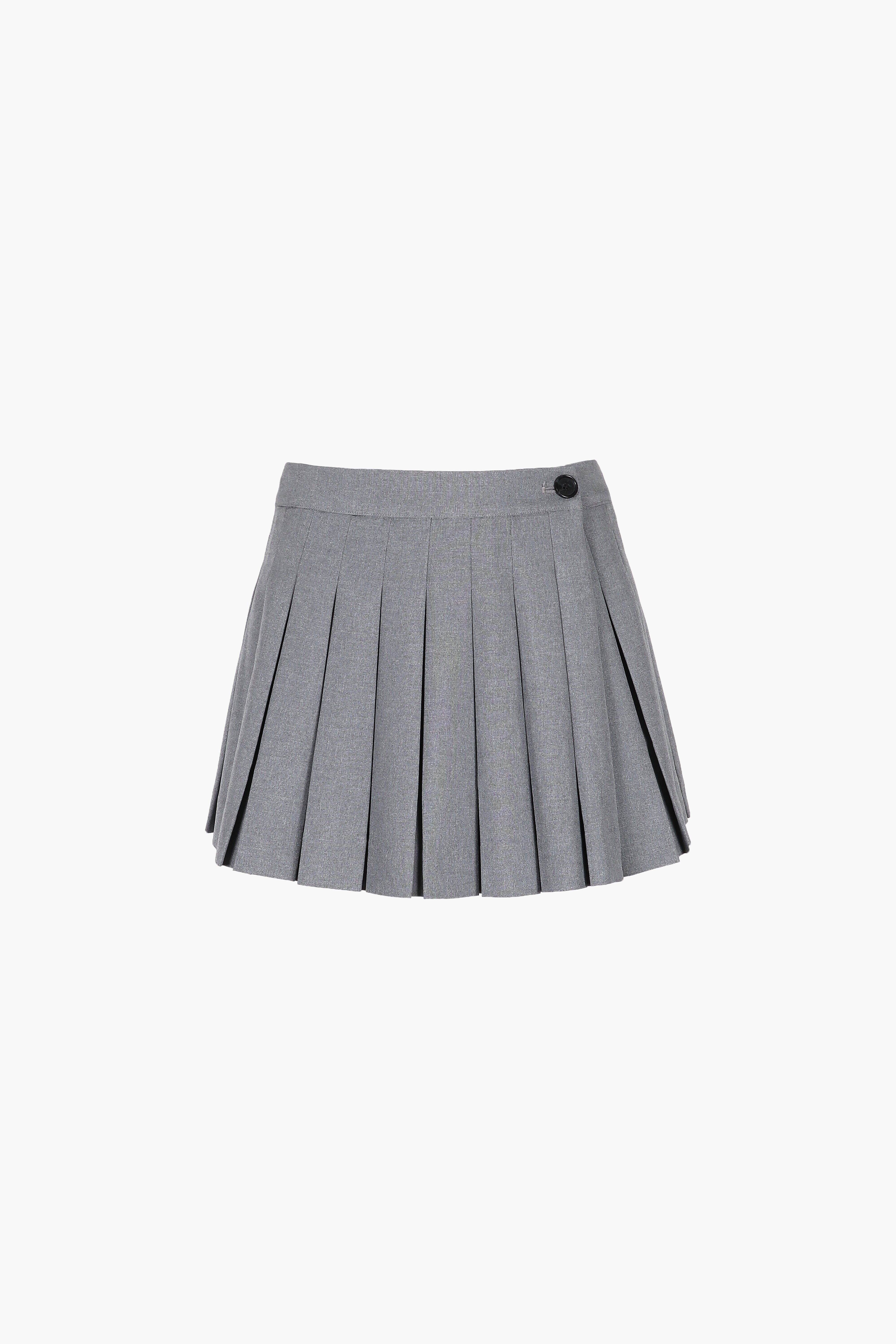 ★SCULPTOR★ Waist Point Classic Skort Gray SC24A423GY Waist Point Classic Skort Gray – Sculptor