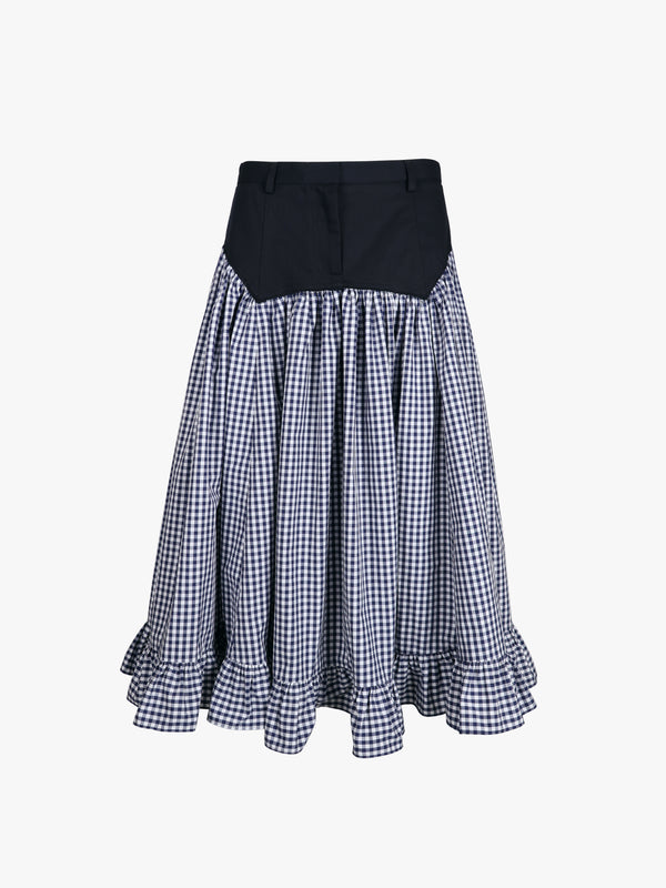 PETRONAS SKIRT IN NAVY