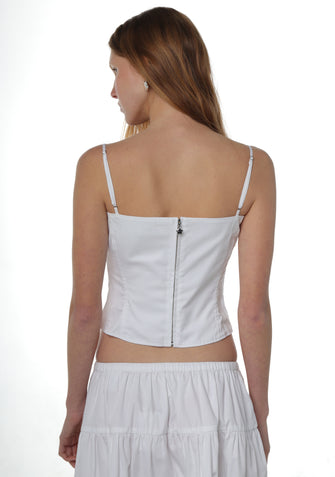 HOTARU TOP IN WHITE