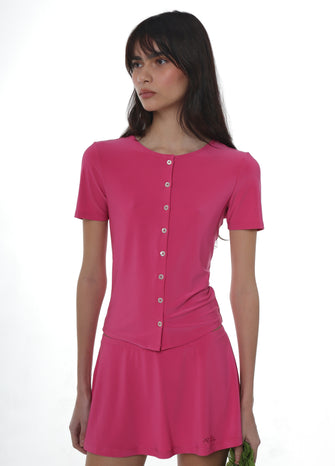 ELLA TOP IN MAGENTA