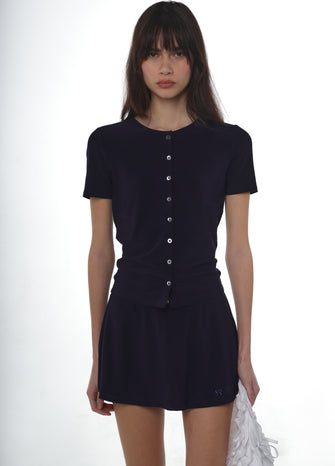 ELLA TOP IN NAVY