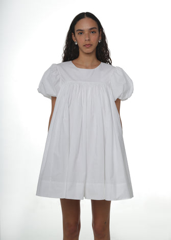 MIYO DRESS IN WHITE