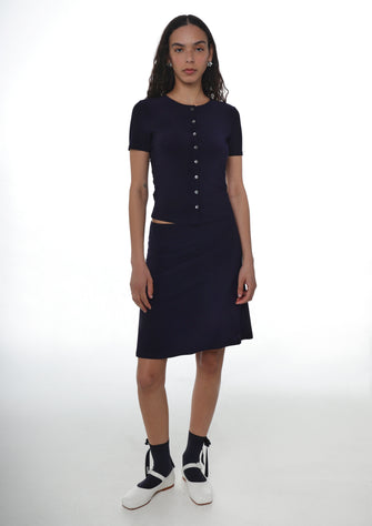 LYON SKIRT IN NAVY