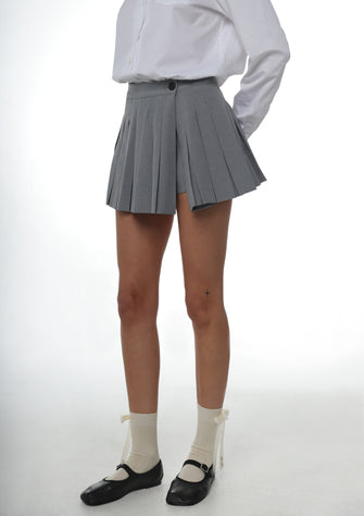 PARIS SKORT IN GREY