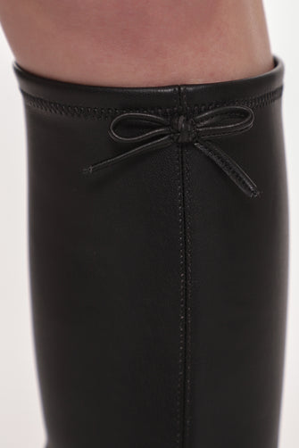 PEARL SOCK BOOT IN BLACK