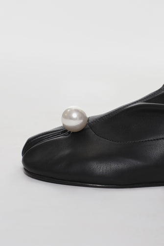PEARL SOCK BOOT IN BLACK