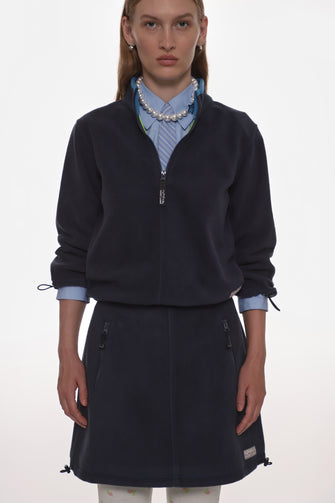 LILBEAN PULLOVER FLEECE IN DARK NAVY