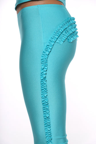 ABBEY PANT IN AQUA