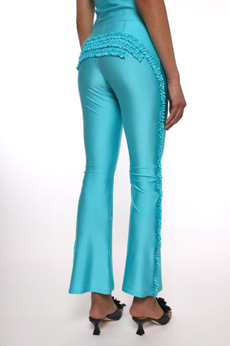 ABBEY PANT IN AQUA
