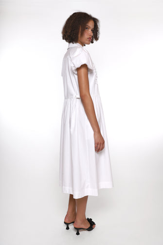 ENSEMBLE DRESS IN WHITE
