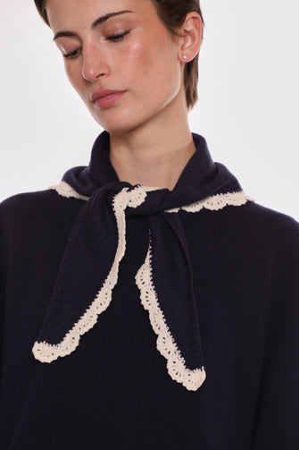 PECK BONNET IN NAVY