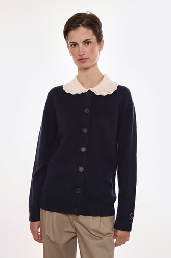 KODA CARDIGAN IN NAVY