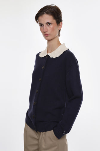 KODA CARDIGAN IN NAVY