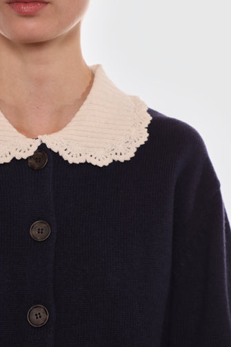 KODA CARDIGAN IN NAVY