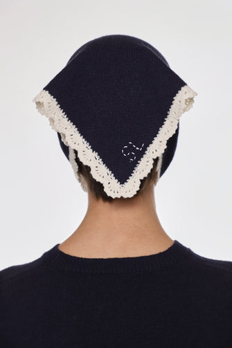 PECK BONNET IN NAVY