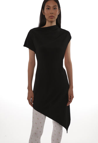 SONAR DRESS IN BLACK