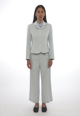 GARTEN JACKET IN ICE BLUE