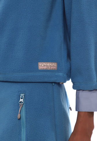 LILBEAN PULLOVER FLEECE IN BLUE